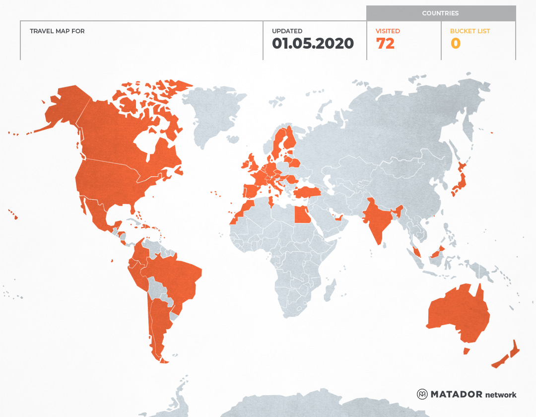 World Travel Map