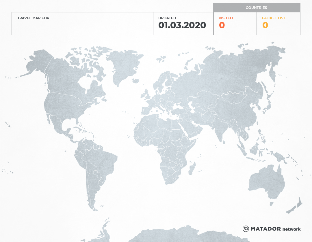 World Travel Map