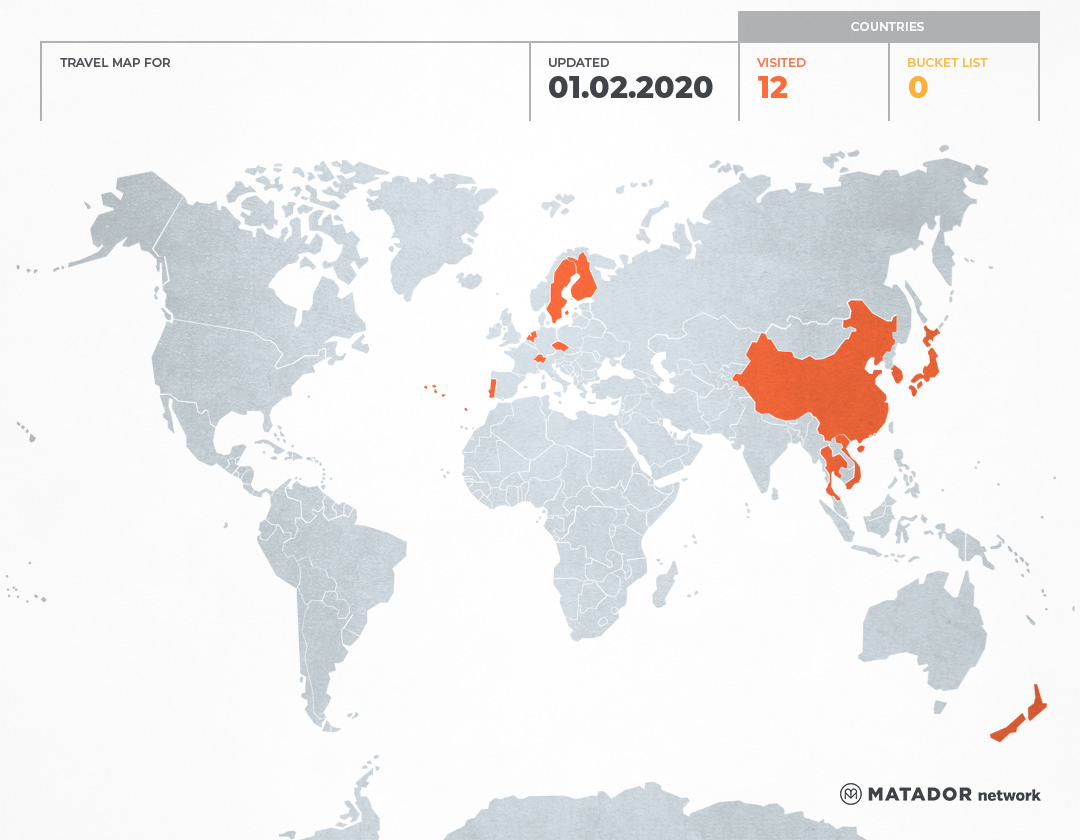 World Travel Map