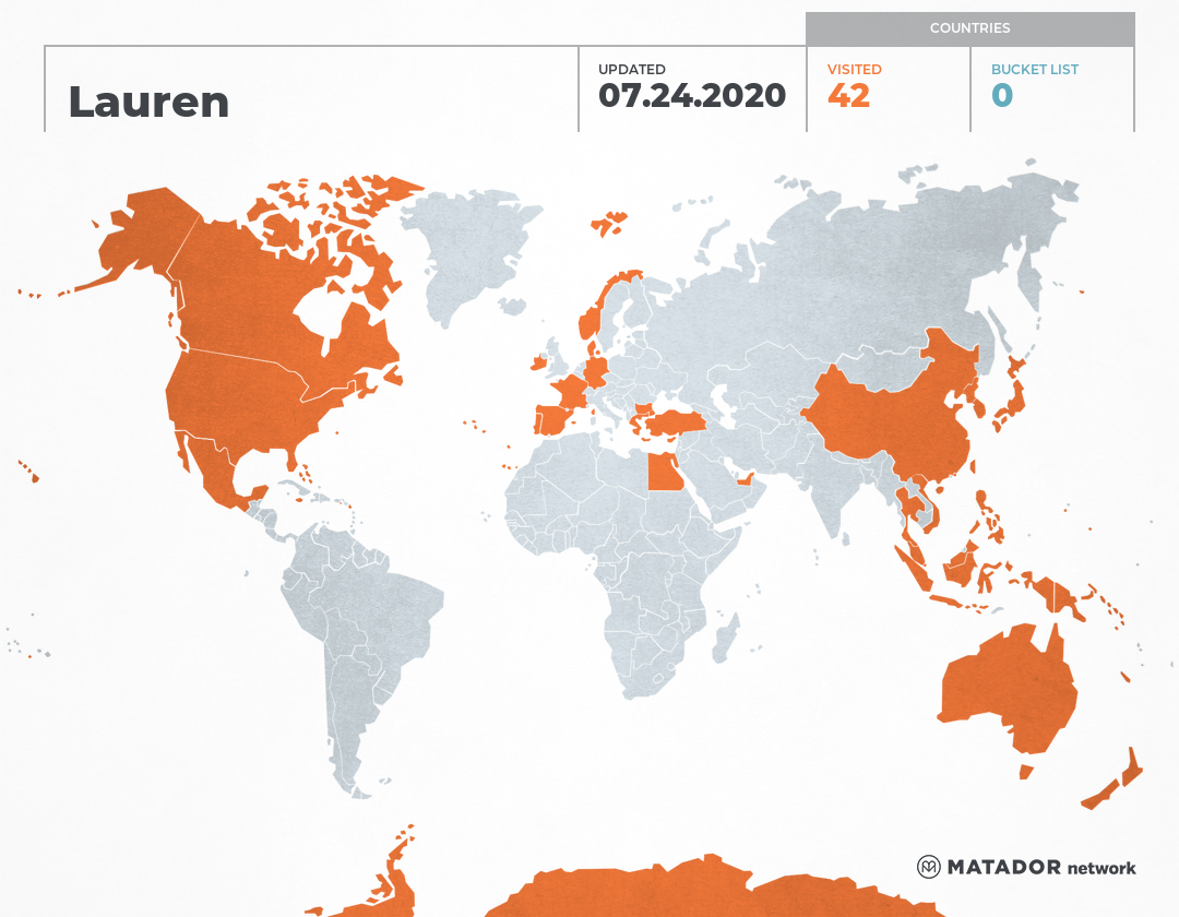World Travel Map