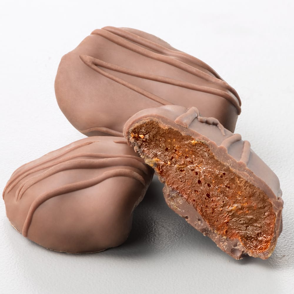 Chocolate Covered Fruits Milk Chocolate Apricot Treasures Meduri