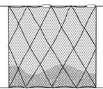 Multi Trammel Nets with 18 in. sq. Wall Size