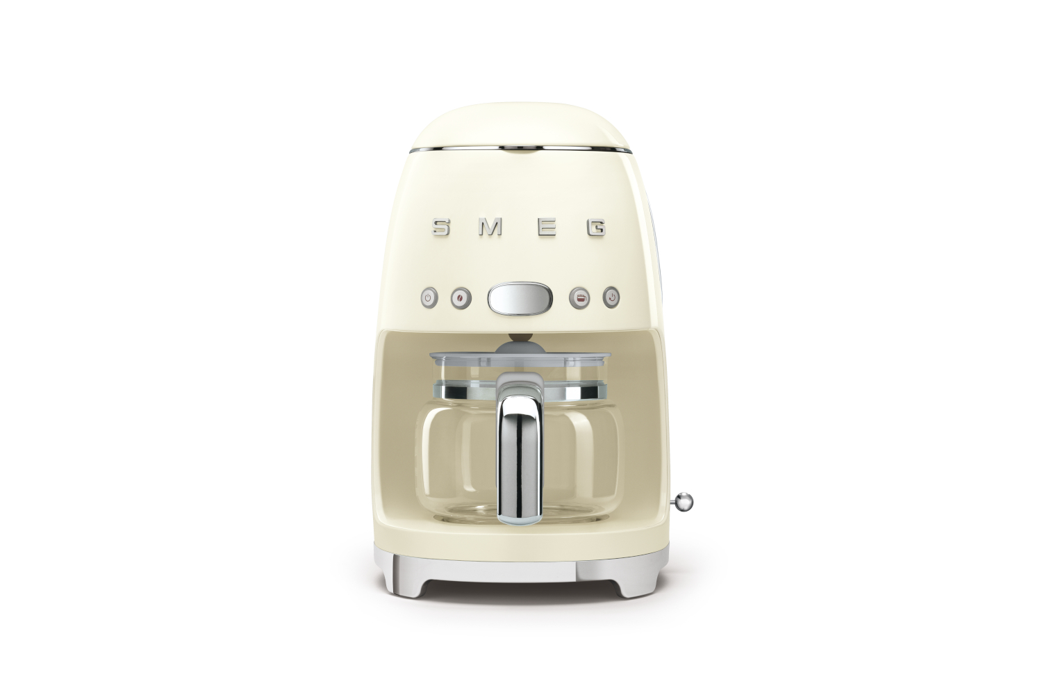 Smeg Retro Style Drip Coffee Maker Cream DCF02CRUS Free Shipping
