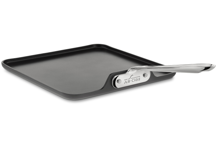 AllClad HA1 Hard Anodized Nonstick Square Griddle Pan 8700800002
