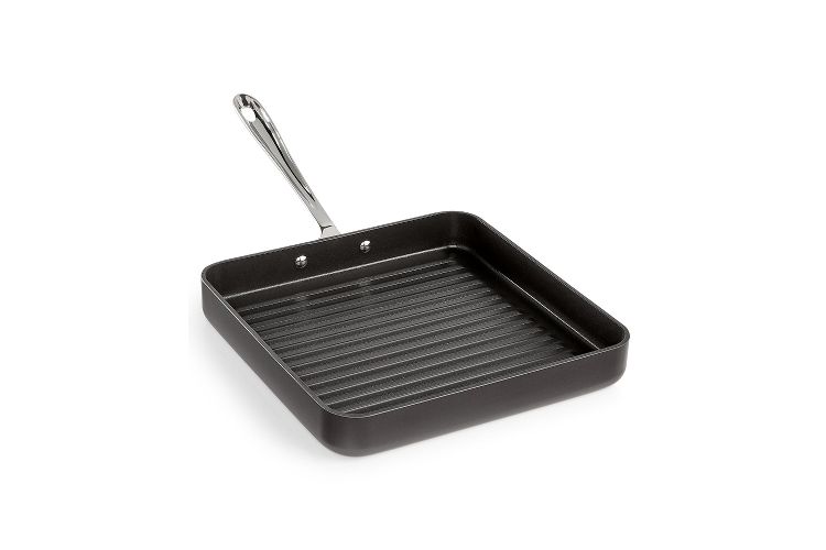 AllClad HA1 Hard Anodized Nonstick Square Grill Pan 8700800313
