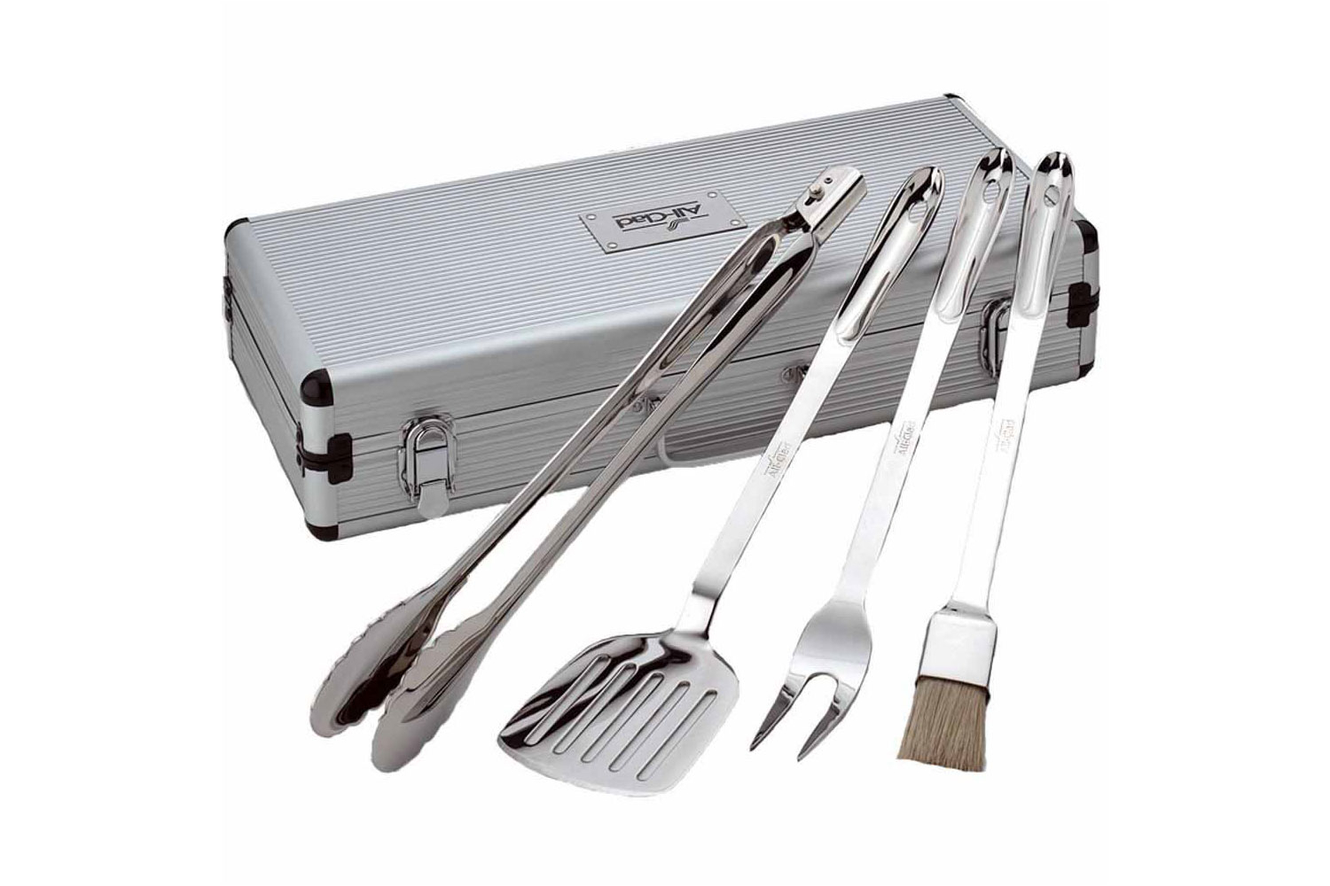 AllClad Stainless Barbecue Tools & Case MetroKitchen