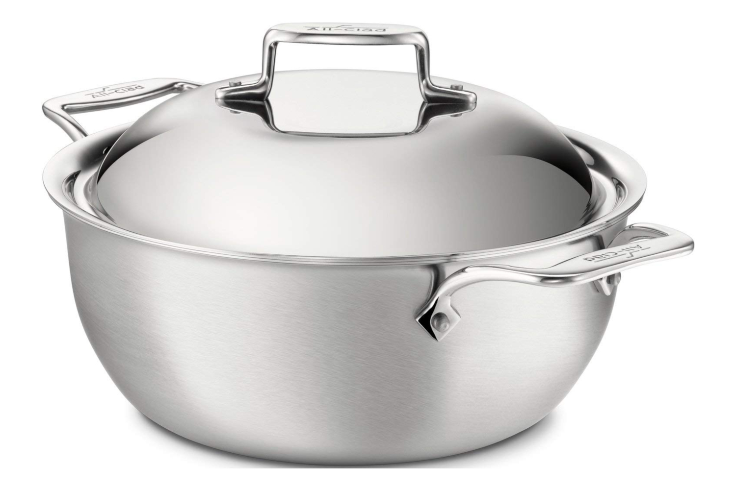 AllClad d5 Brushed Stainless AllClad d5 Brushed Stainless 5 1/2 qt