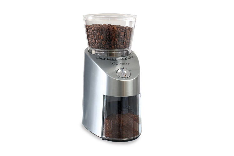Capresso Infinity Commerical Grade Conical Burr Grinder Stainless 565