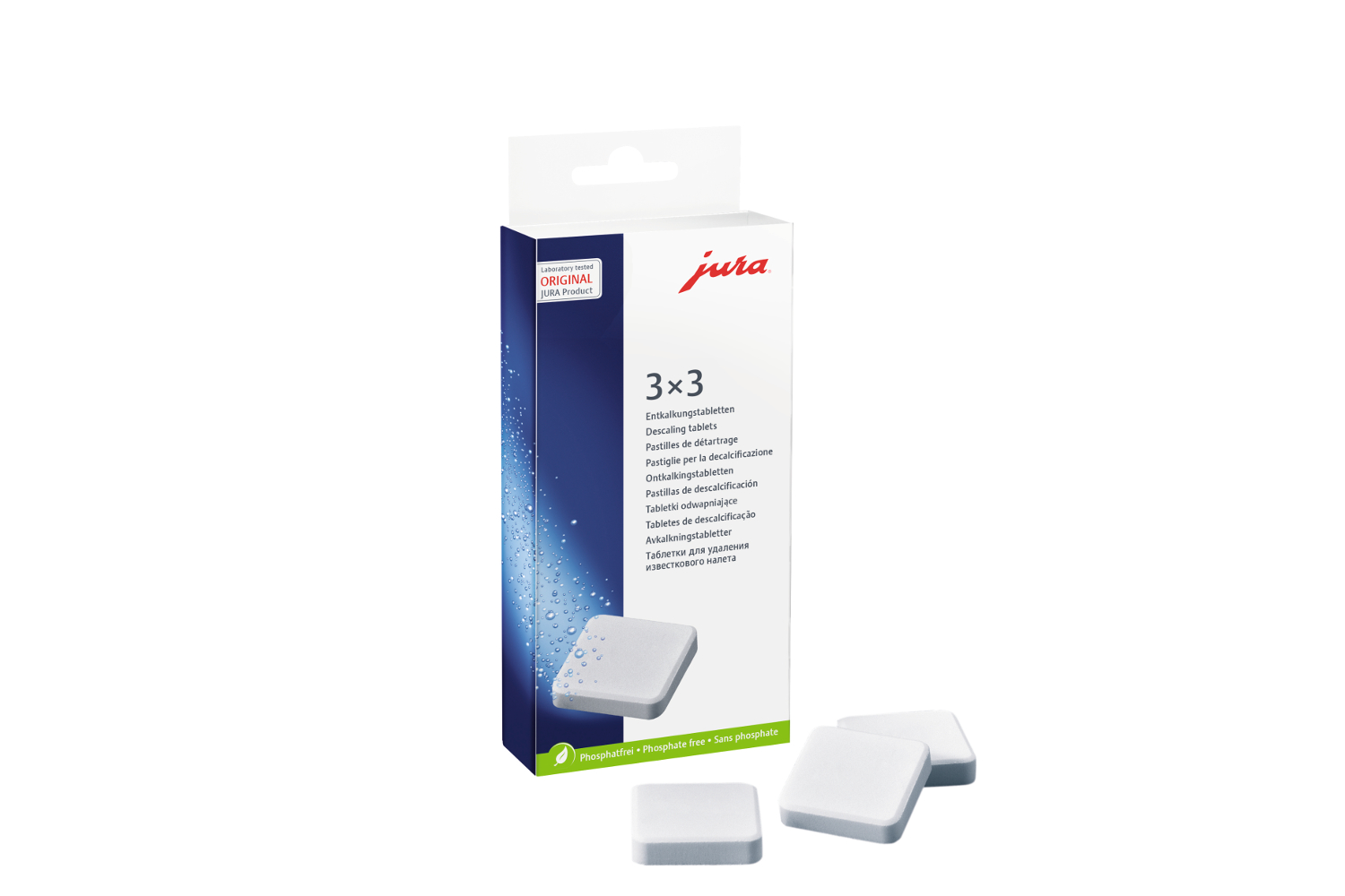 JURA Automatic Coffee Machines Jura Decalcifying Tablets 9 Pack