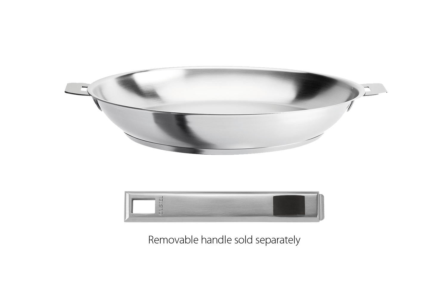 Cristel Strate 8in Frying Pan Removable Handle P20QL MetroKitchen