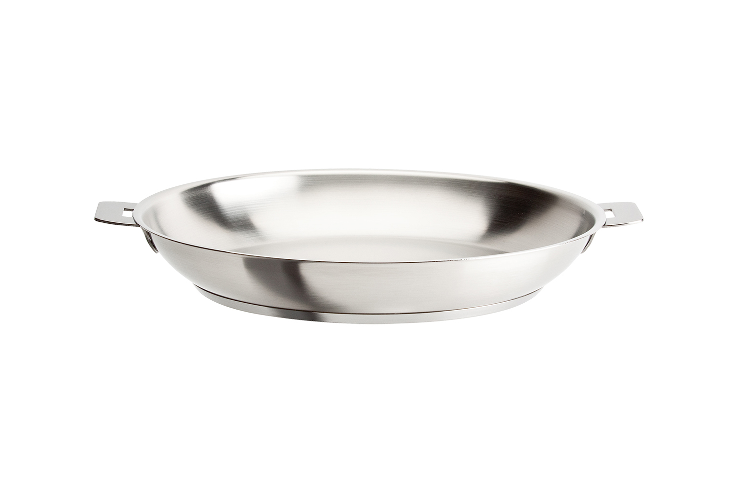 Cristel L Brushed Stainless 8.6in Frying Pan P22QL MetroKitchen