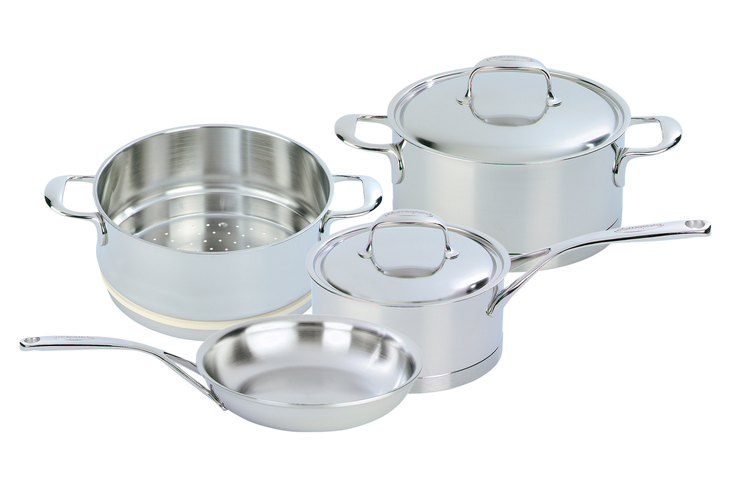 Demeyere Atlantis Stainless Steel Stainless 6pc Cookware Set 41006
