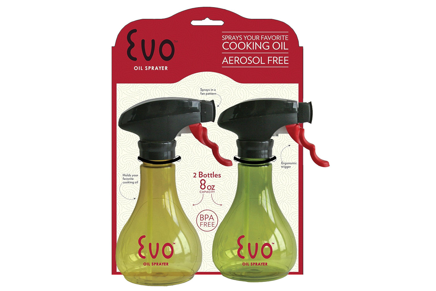 Accessories Evo 8 oz. Oil Sprayers, Set of 2