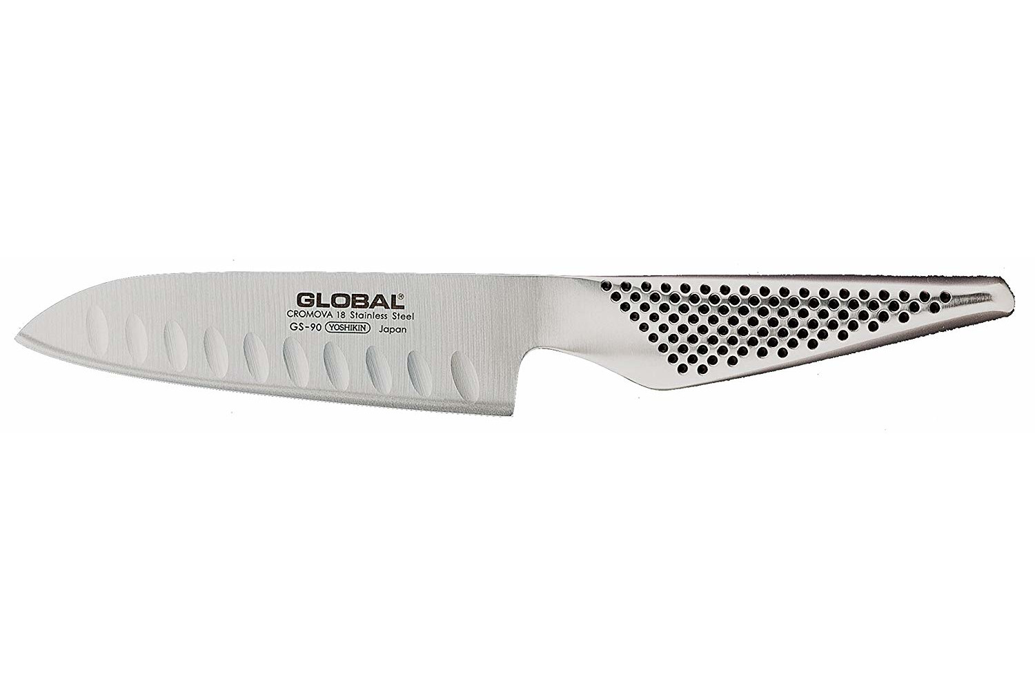 Global 5.25in Santoku Knife Hollow GS37 MetroKitchen