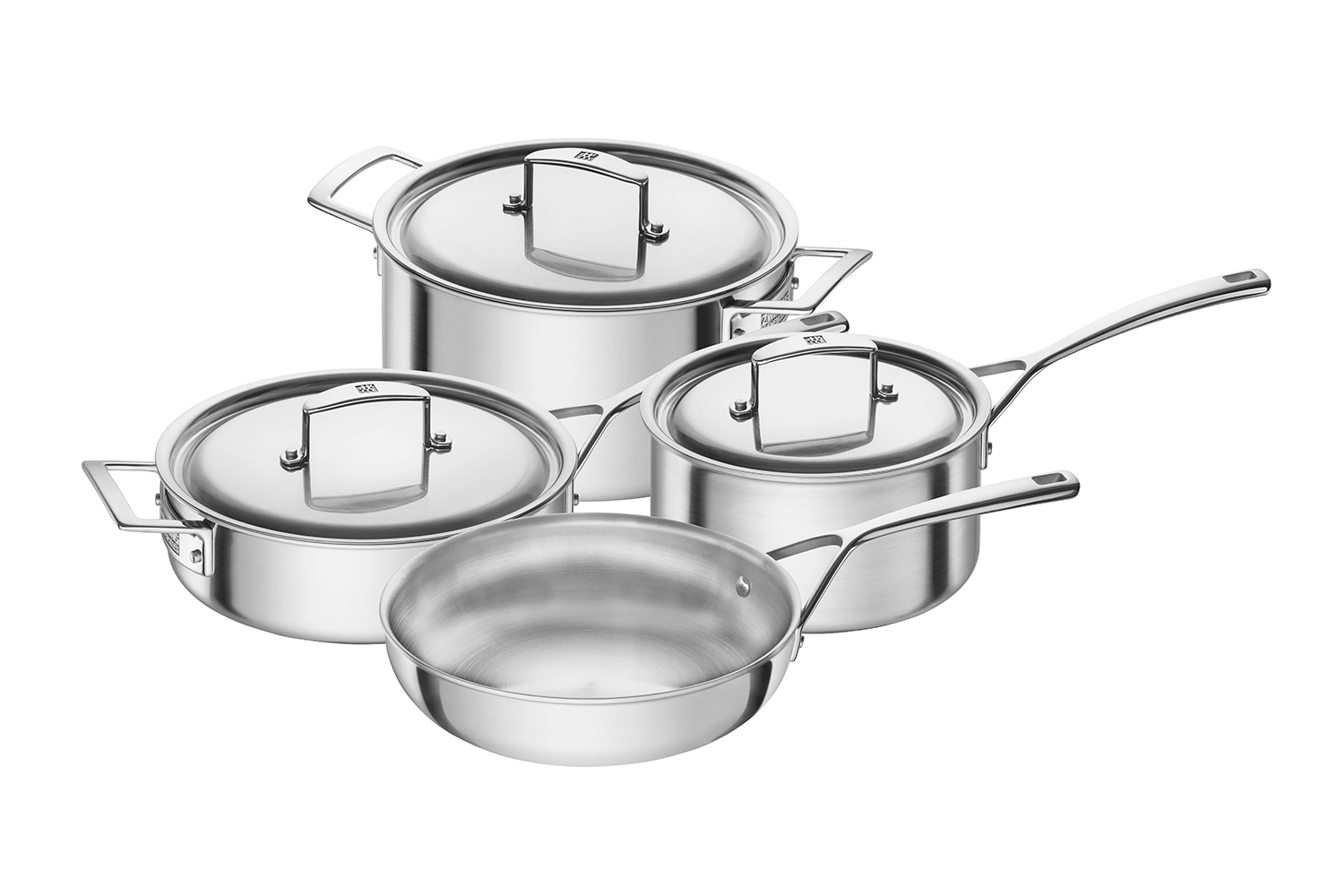 Zwilling J.A. Henckels Aurora 5Ply Stainless Steel 7 Piece Cookware