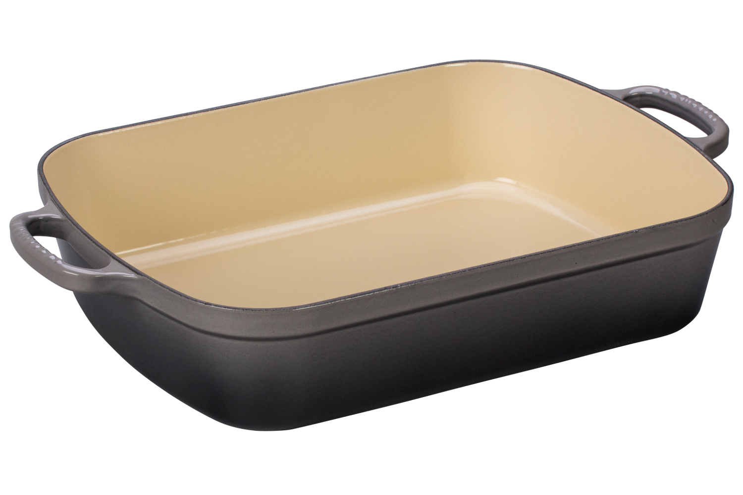 Le Creuset Oyster Cookware Le Creuset Signature Cast Iron 7 qt. Rectangular Roaster Oyster
