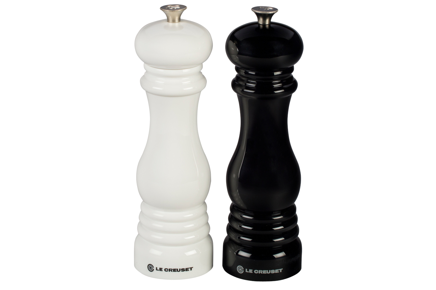 Le Creuset Le Creuset 8 inch Salt & Pepper Mill Set Black & White