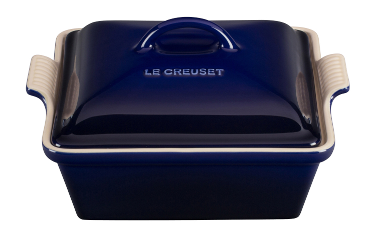 Le Creuset Indigo Cookware Le Creuset Heritage Stoneware 2 1/2 qt