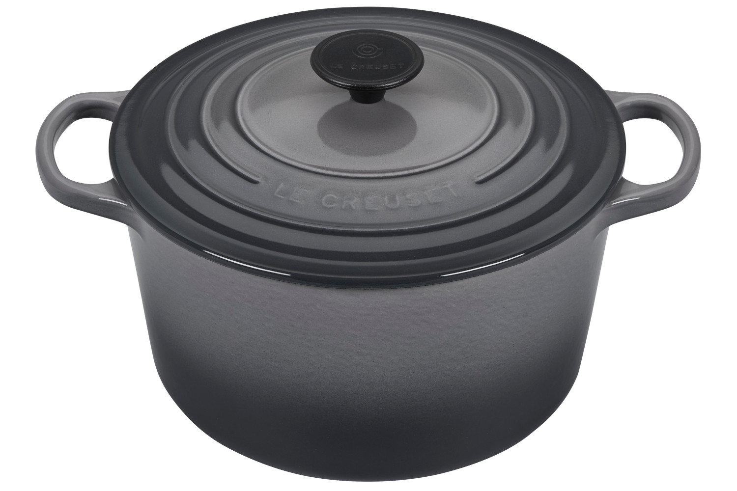 Le Creuset Enameled Cast Iron 5 1/4 qt. Round Deep Dutch Oven Oyster