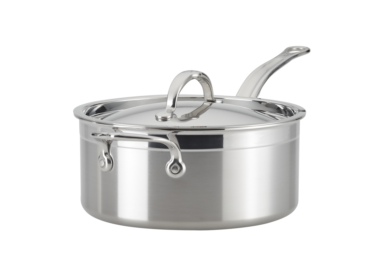 Hestan ProBond Stainless Steel 4 qt. Sauce Pan w/Lid and Helper Handle 31566 Free