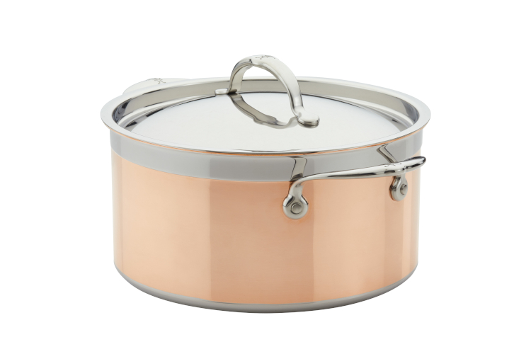 Hestan CopperBond Copper Induction 6 qt. Stock Pot w/Lid 31597 Free