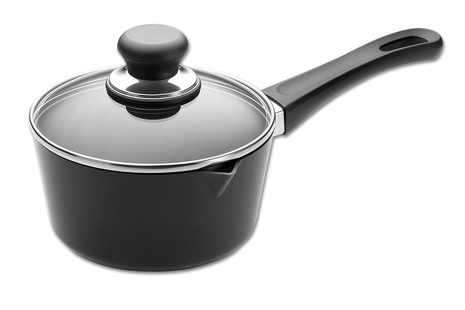 ScanPan 1qt Classic Nonstick Sauce Pan w/Lid 10001200 MetroKitchen