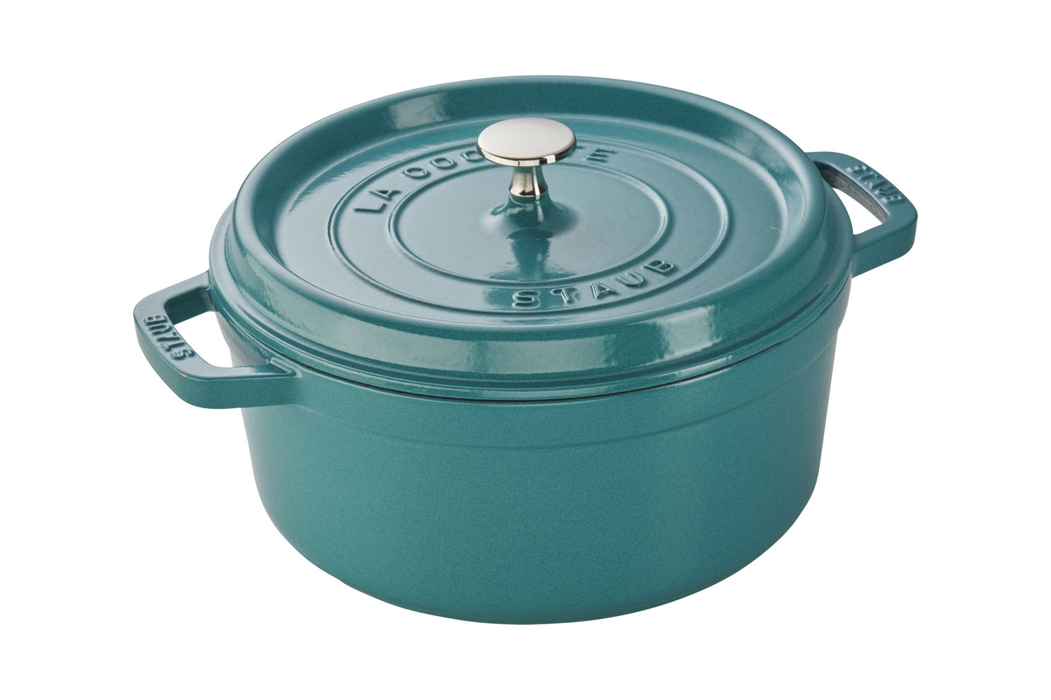 Staub Cast Iron La Cocottes Staub Cast Iron 4 qt. Round Cocotte
