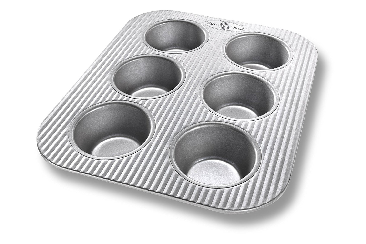 USA Pan Bakeware USA Pan Bakeware 6 inch Toaster Muffin Pan