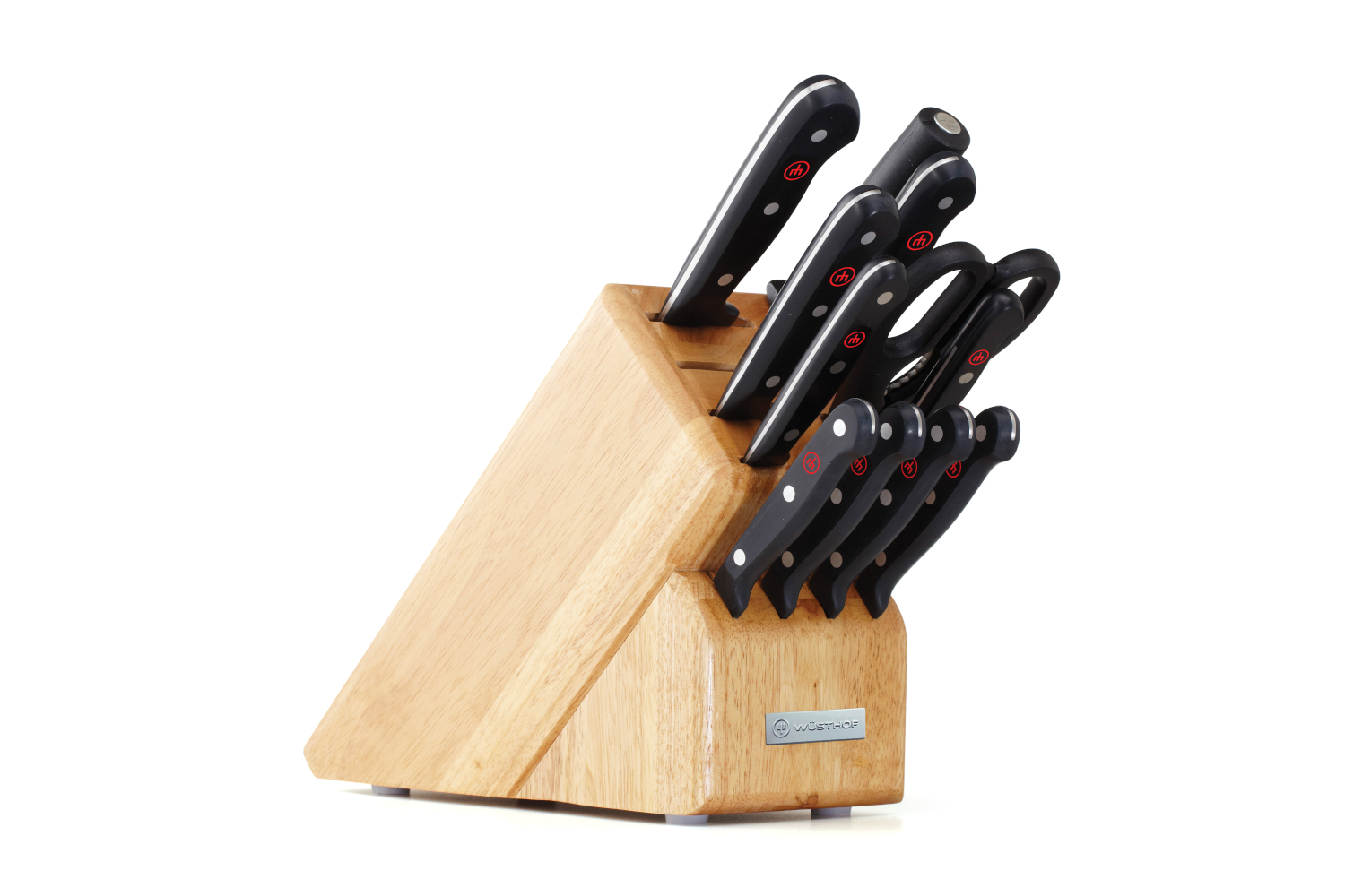 Wusthof Gourmet Rebrand 12 Piece Knife Block Set