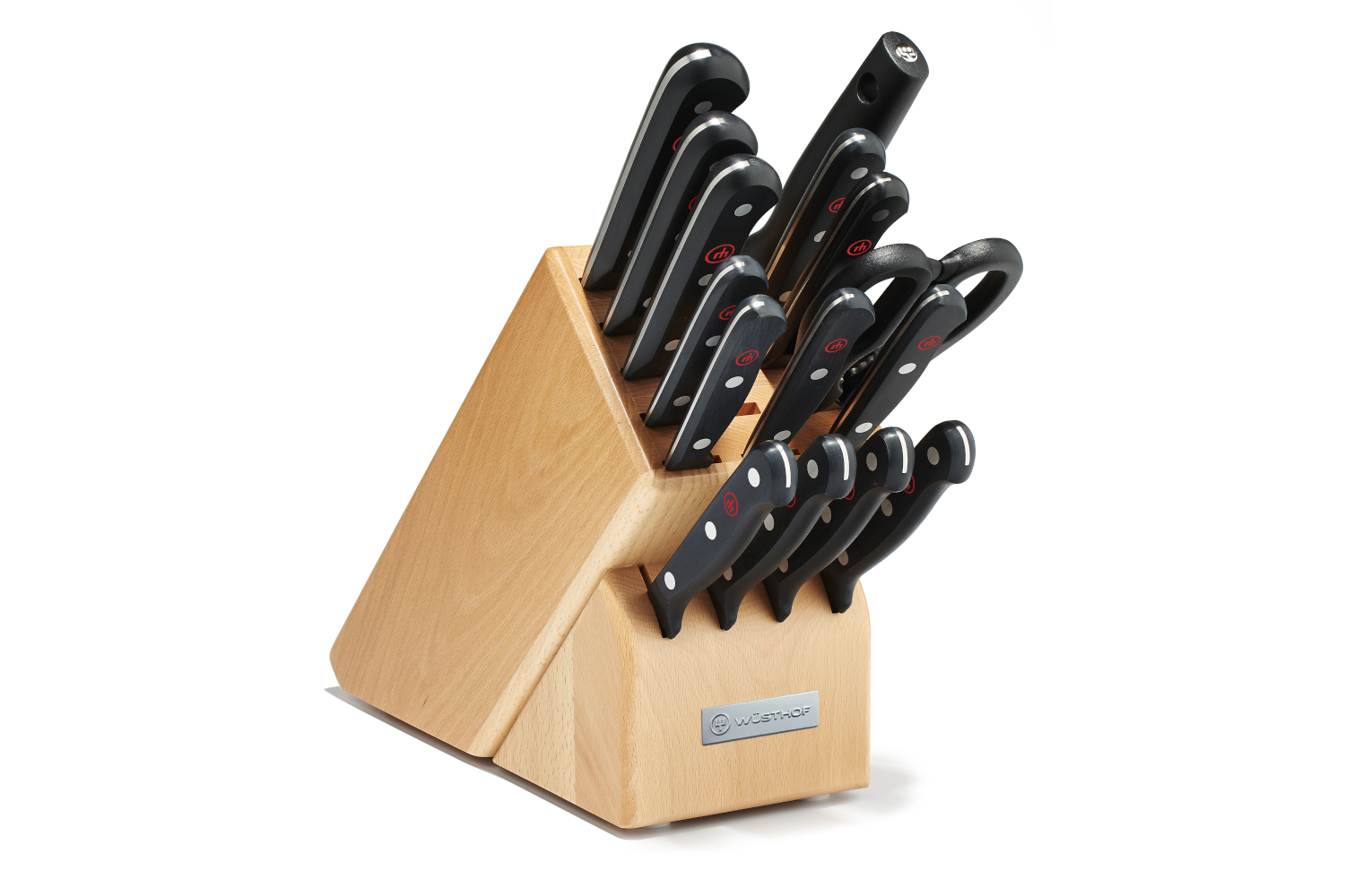 Wusthof Gourmet Rebrand 16 Piece Knife Block Set