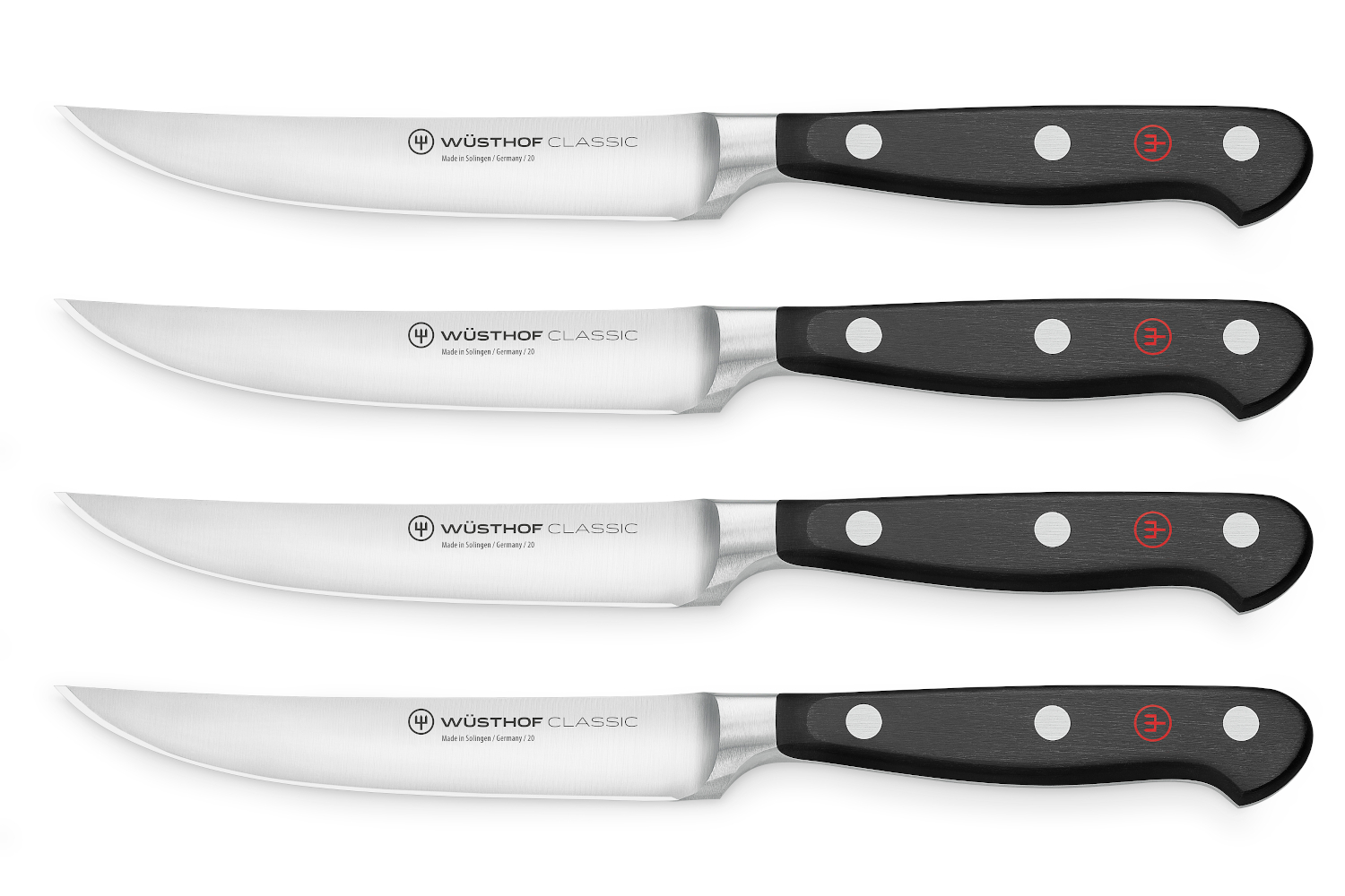 Wusthof Classic Rebrand 4 Piece Steak Knife Set