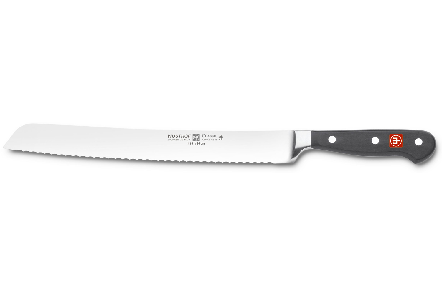 Wusthof Classic 10in Bread Knife Serrated 4151 MetroKitchen