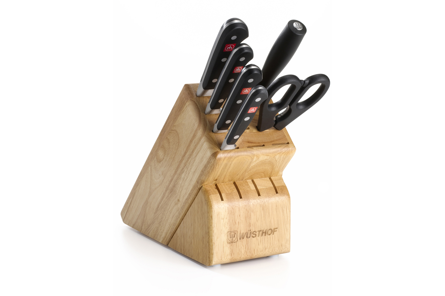 Wusthof Classic 7pc Knife Block Set 7417 MetroKitchen