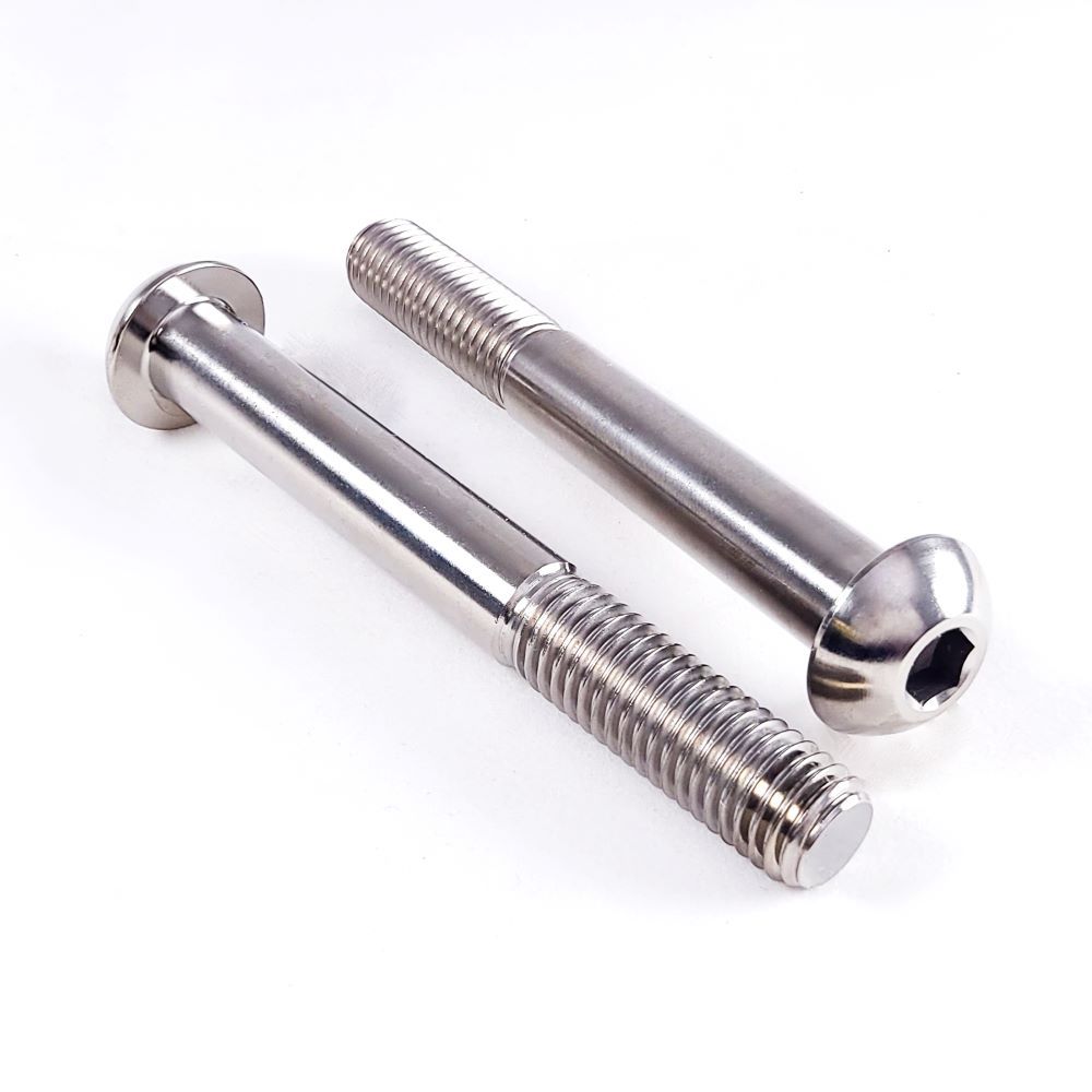 4-Pack M10-1.50 X 80mm Flat Head Socket Cap Screws - Stainless Steel 304 Allen Bolts