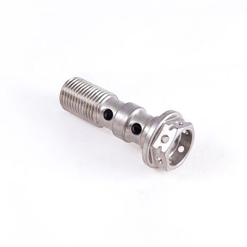 Titanium Double Banjo M10 - 1.00 X 32MM