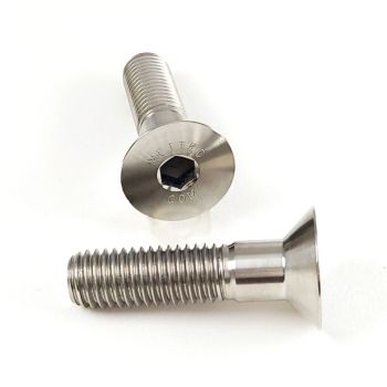 Titanium Flush Head M10 - 1.50 X 40mm