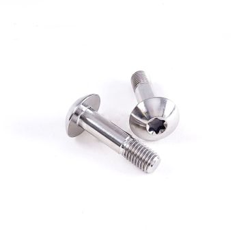 Titanium 6/4 Button Head 1/4-28 x 1.000" G/L= .593" T30, AN526C428-16 Titanium 6/4 Button Head 1/4-28 x 1.000" G/L= .593" T30, AN526C428-16