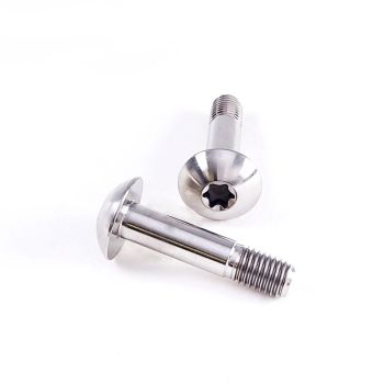 Titanium 6/4 Button Head 1/4-28 x 1.125" G/L= .718" T30, AN526C428-18 Titanium 6/4 Button Head 1/4-28 x 1.125" G/L= .718" T30, AN526C428-18