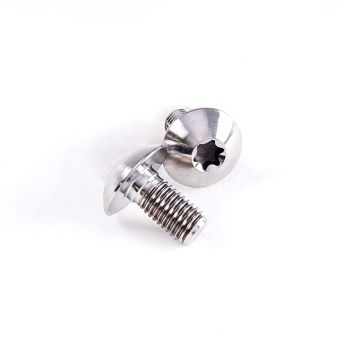 Titanium 6/4 Button Head 1/4-28 x .500" G/L= .062" T30, AN526C428-8 Titanium 6/4 Button Head 1/4-28 x .500" G/L= .062" T30, AN526C428-8