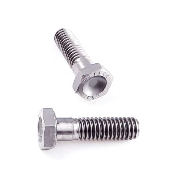 Titanium Hex Dimple Head 5/16 - 18 X 1 1/8"