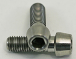 Titanium Tapered Socket Head Cap Screw 1/4 - 28 X 5/8"