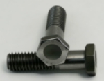 Titanium Hex Dimple Head 3/8 - 16 X 3/4" GR8 Titanium Hex Dimple Head 3/8 - 16 X 3/4" GR8