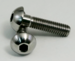 Titanium Large Diameter Button Head M6-1.00 x 35mm Titanium Large Diameter Button Head M6-1.00 x 35mm