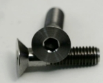 Titanium Flush Head M6 - 1.00 X 40mm Hex Drive