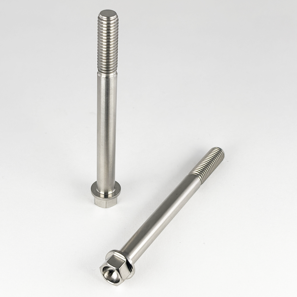 Titanium Hex Flange Head M8 - 1.25 X 85MM