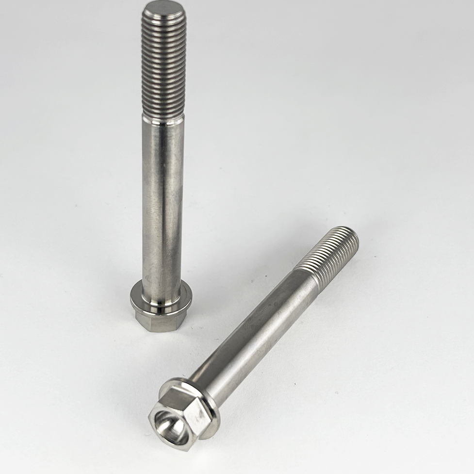 Titanium Hex Flange Head M10 - 1.25 X 95MM