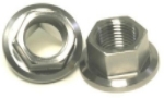 Titanium Hex Flange Nut 1/2-13