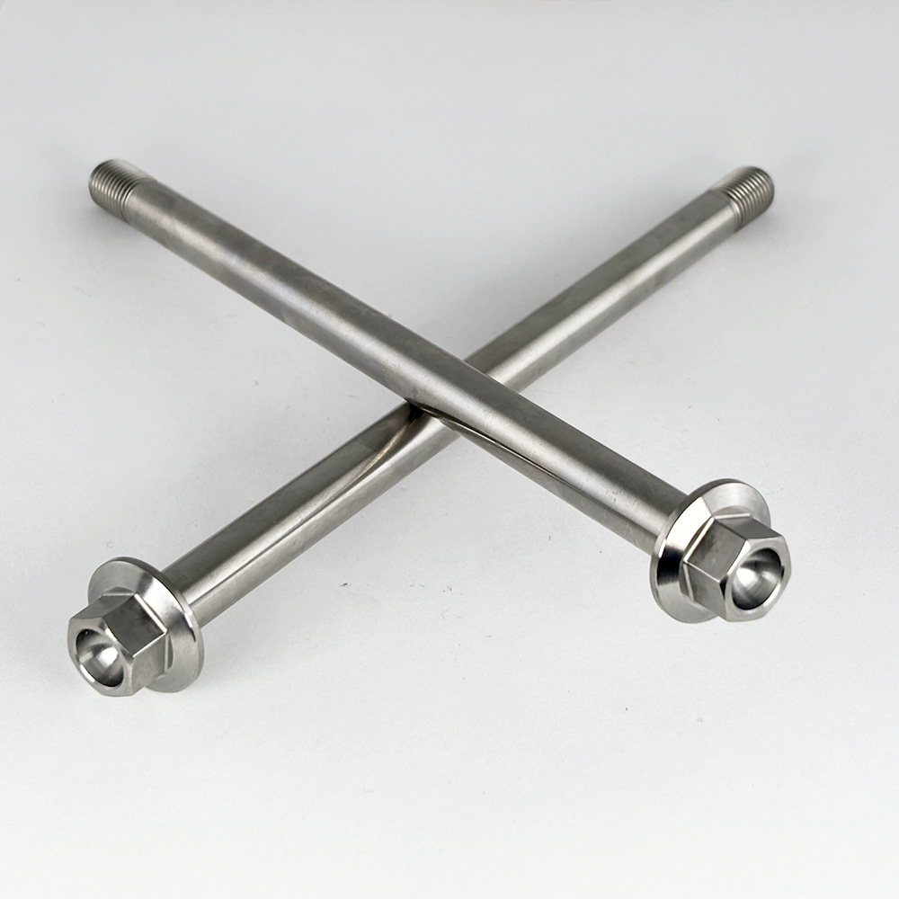 Titanium Hex Flange Head M10 - 1.25 X 215MM