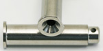 Titanium Pin M10 x 44mm with Cotter Hole