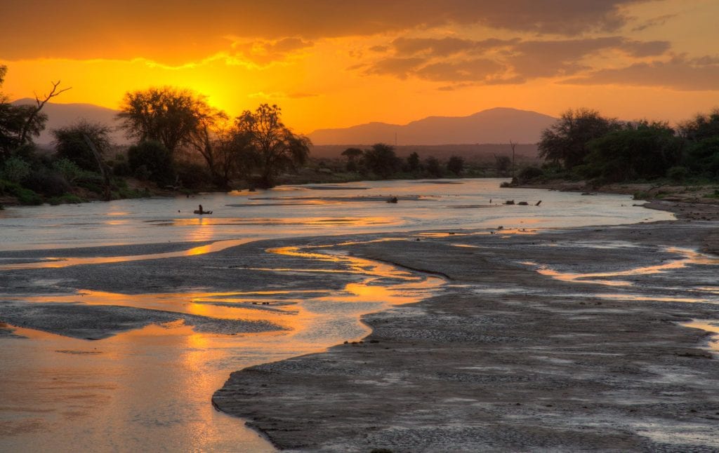 Scenery at Samburu National Reserve